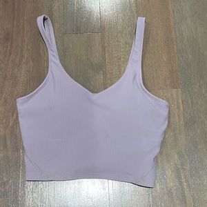 First Health Lilac Sports Bra